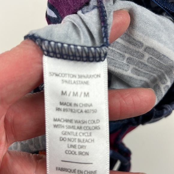 Natori Colourful Printed ¾ Length Sleeve Pajamas - Picture 12 of 14